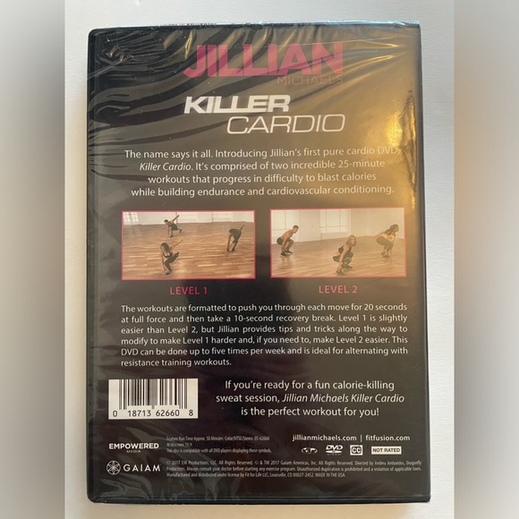 Jillian Michael’s Killer Cardio DVD - Picture 2 of 5